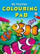 Spider Books எழுதிய My Playtime Colouring Pad - A - Book Cover