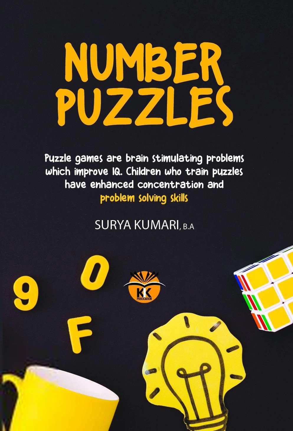 Suryakumari எழுதிய Number Puzzles - Book Cover