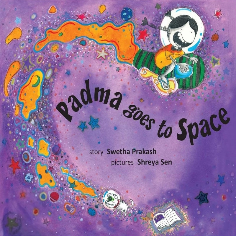 Shreya Sen எழுதிய Padma Goes To Space - Book Cover