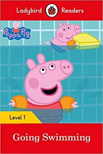 Ladybird எழுதிய Peppa Pig going swimming - Book Cover