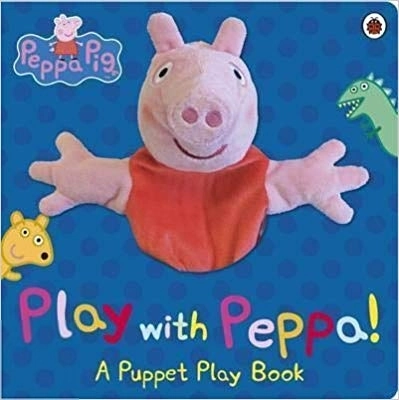 Ladybird எழுதிய Peppa Pig : Play with peppa hand puppet book - Book Cover