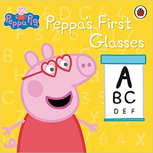 Ladybird எழுதிய Peppa's first glasses - Book Cover