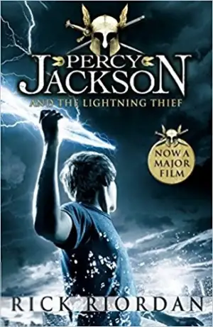 Rick Riordan எழுதிய Percy Jackson (1) : The lightning thief - Book Cover
