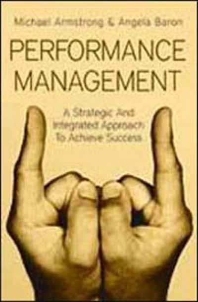 Michael Armstrong,Angela Baron எழுதிய Performance Management - Book Cover