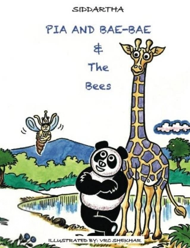 Shekhar Vrc எழுதிய Pia and Bae-Bae & the bee - Book Cover
