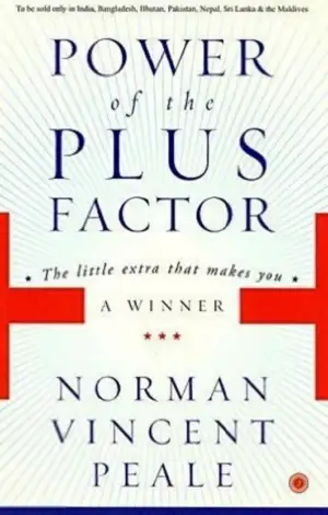 Norman Vincent Peale எழுதிய Power of the Plus Factor - Book Cover