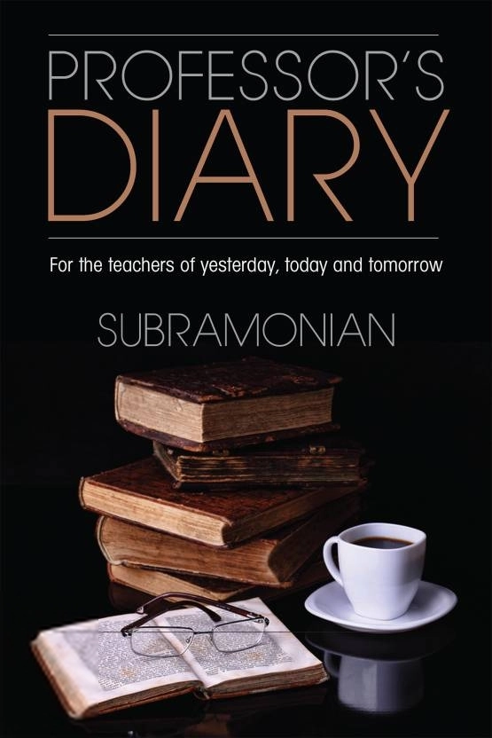 Subramonian எழுதிய Professor's Diary - Book Cover