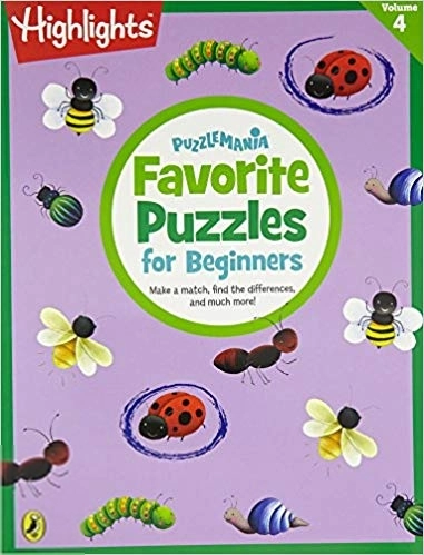 Various எழுதிய Puzzlemania : Favorite puzzles for beginners - Vol. 4 - Book Cover