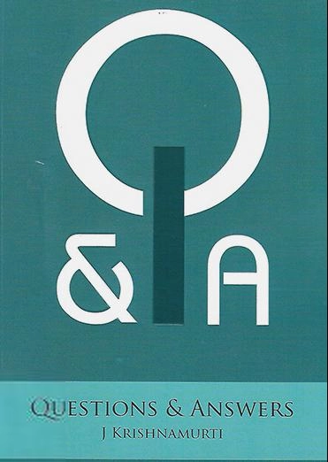 J. Krishnamurthy எழுதிய Question and Answers - Book Cover