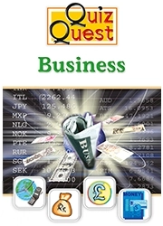 Spider Books எழுதிய Quiz Quest - Business - Book Cover