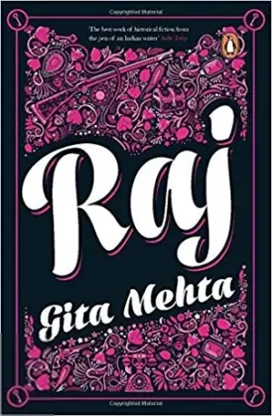 Gita Mehta எழுதிய Raj - Book Cover