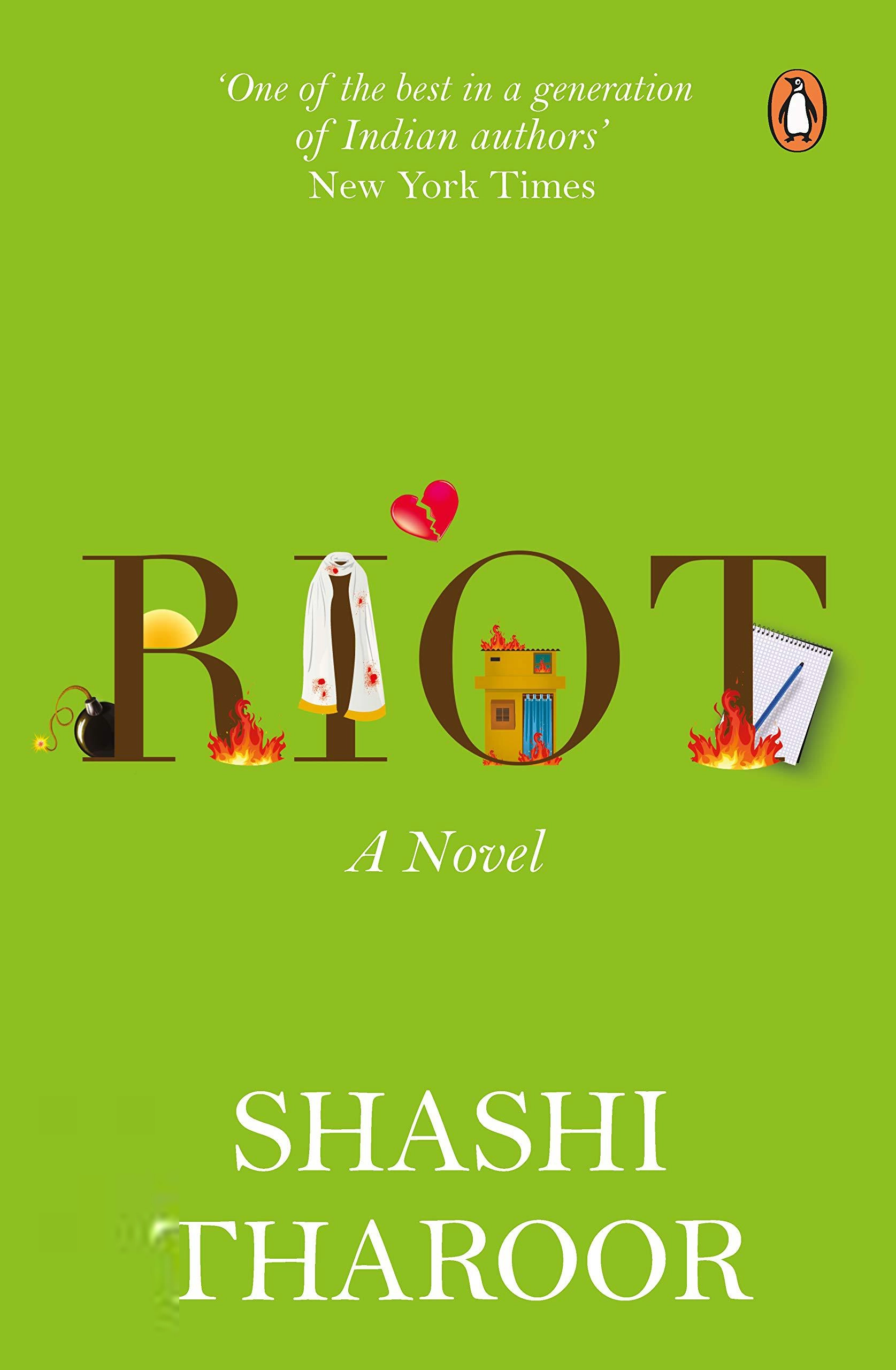 Shashi Tharoor எழுதிய Riot - Book Cover