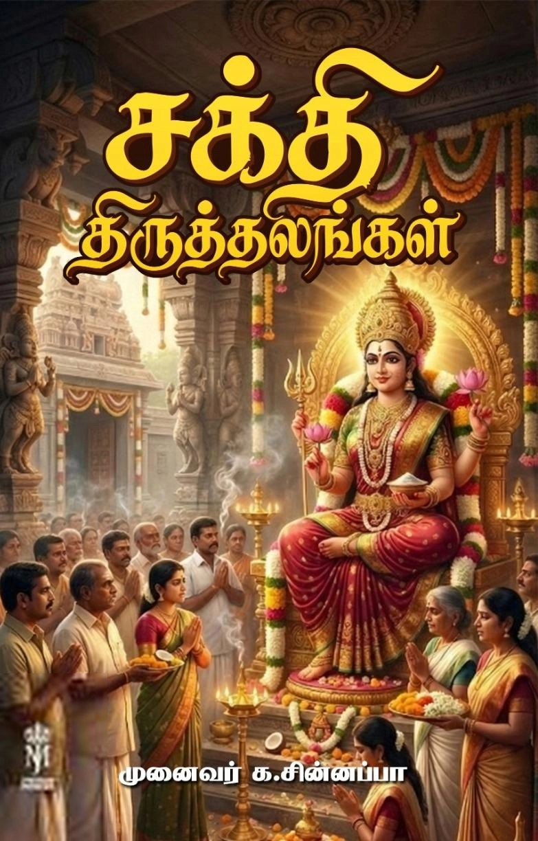 முனைவர் க. சின்னப்பா எழுதிய சக்தி திருத்தலங்கள் - Book Cover