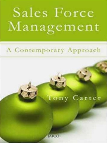 Tony Carter எழுதிய Sales Force Management - Book Cover