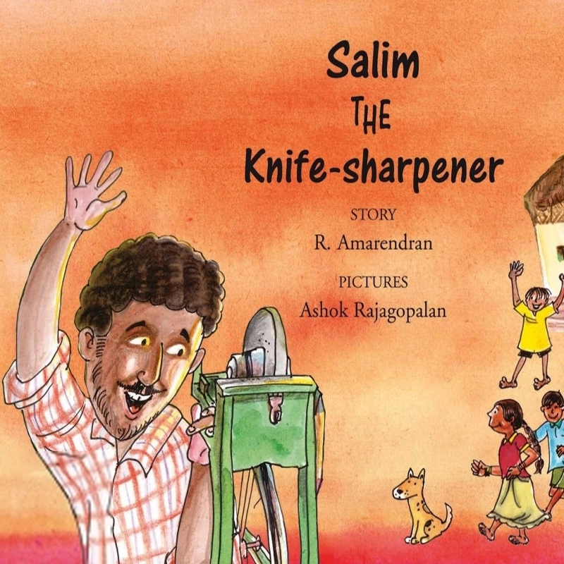 Ashok Rajagopalan எழுதிய Salim The Knife Sharpener - Book Cover