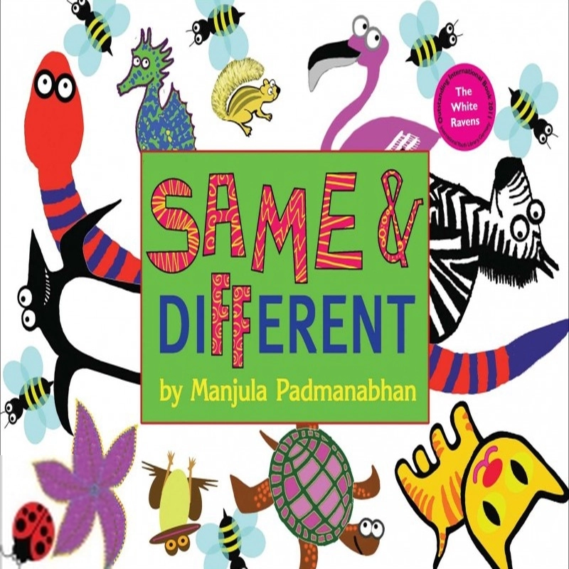 Manjula Padmanabhan எழுதிய Same And Different - Book Cover