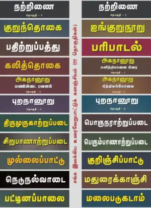 நியூசெஞ்சுரி புக் ஹவுஸ் எழுதிய சங்க இலக்கிய உரைவேறுபாட்டுக் களஞ்சியம் - Book Cover