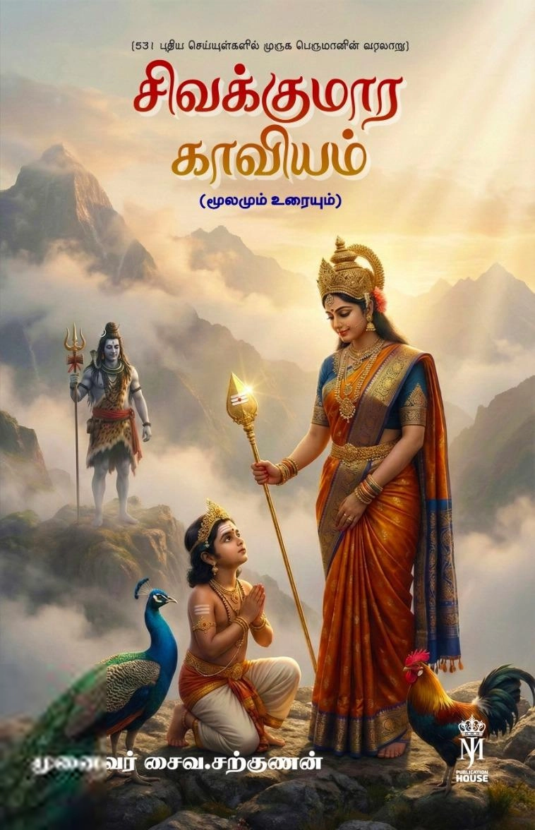 முனைவர் சைவ.சற்குணன் எழுதிய சிவக்குமார காவியம் - Book Cover