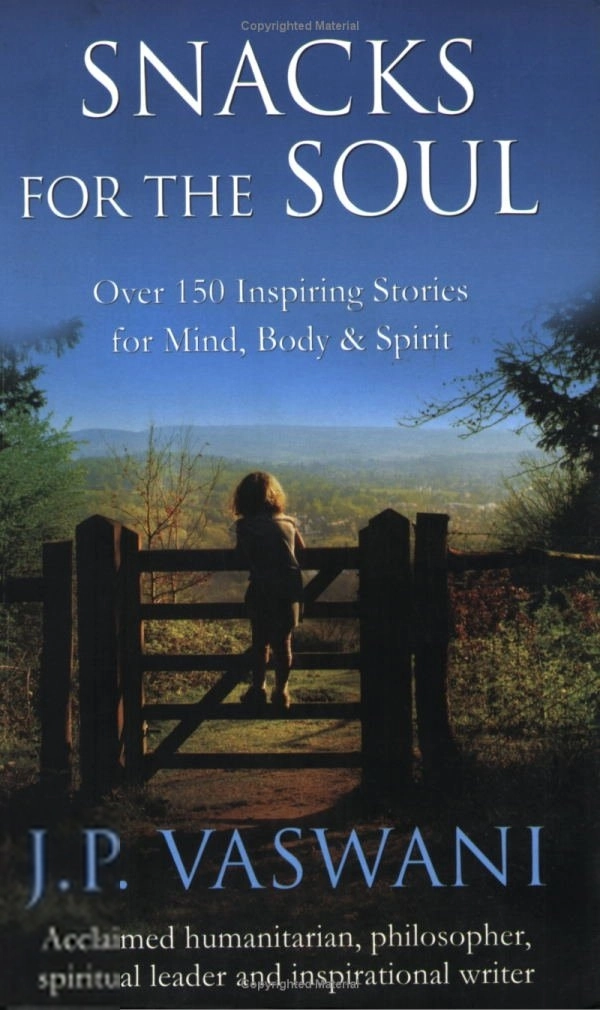J. P. Vaswani எழுதிய Snacks For The Soul - Book Cover