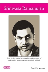 Sumitha Menon எழுதிய Srinivasa Ramanujan (Prodigy English) - Book Cover