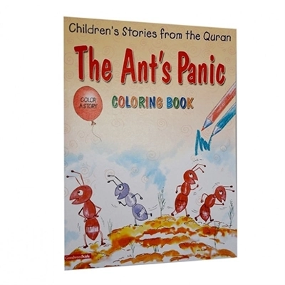 Goodword Books எழுதிய The Ant’s Panic (Colouring Book) - Book Cover