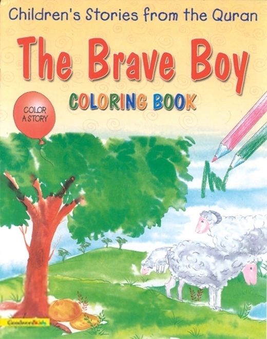 Saniyasnain Khan எழுதிய The Brave Boy (Colouring Book) - Book Cover
