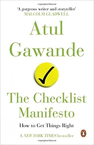 Atul Gawande எழுதிய The Checklist Manifesto - Book Cover
