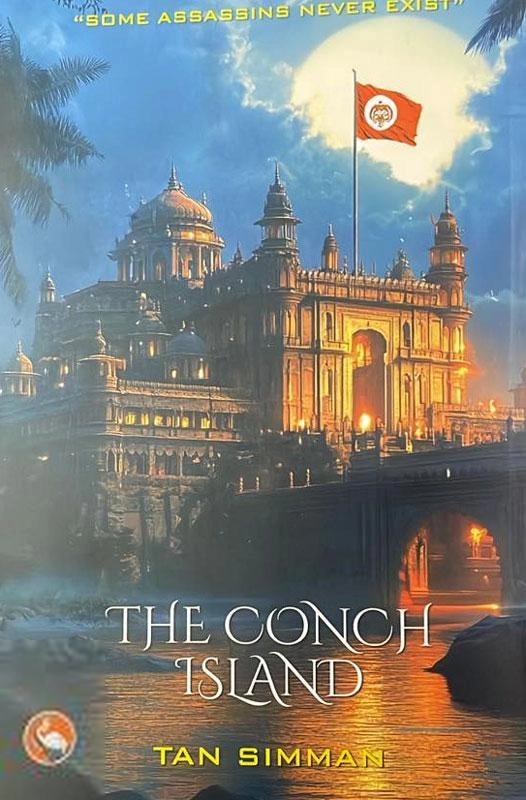 Tan Simman எழுதிய The Counch Island - Book Cover
