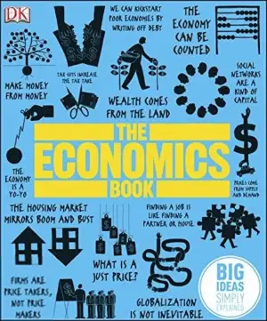 Niall Kishtainy எழுதிய The Economics Book - Book Cover