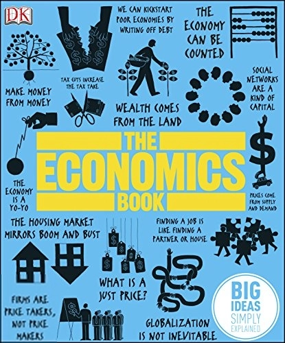 Niall Kishtainy எழுதிய The Economics Book - Book Cover