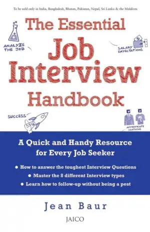 Jean Baur எழுதிய The Essential Job Interview Handbook - Book Cover