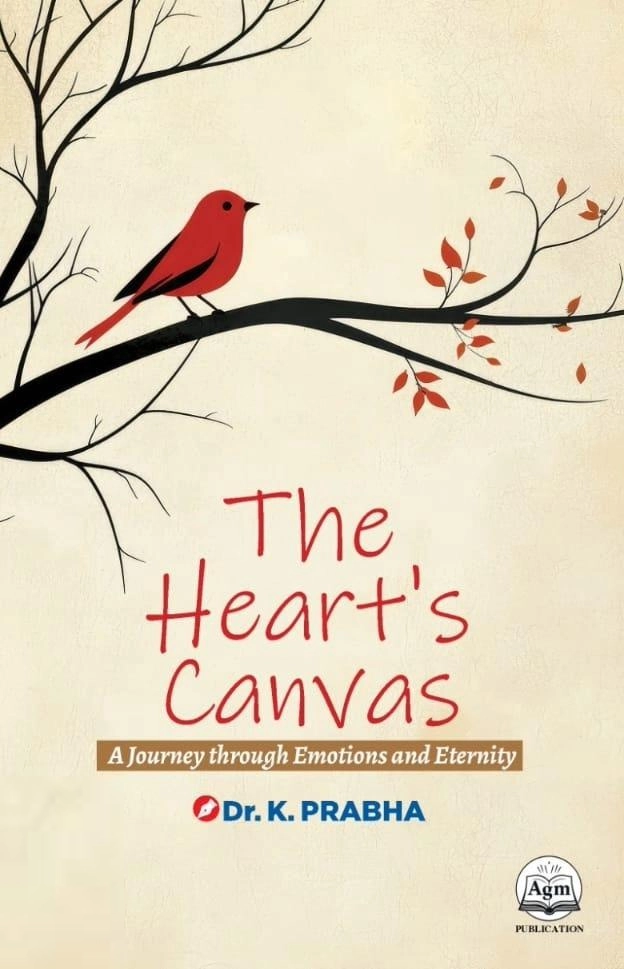 Dr. K. Prabha எழுதிய The Heart's Canvas - Book Cover