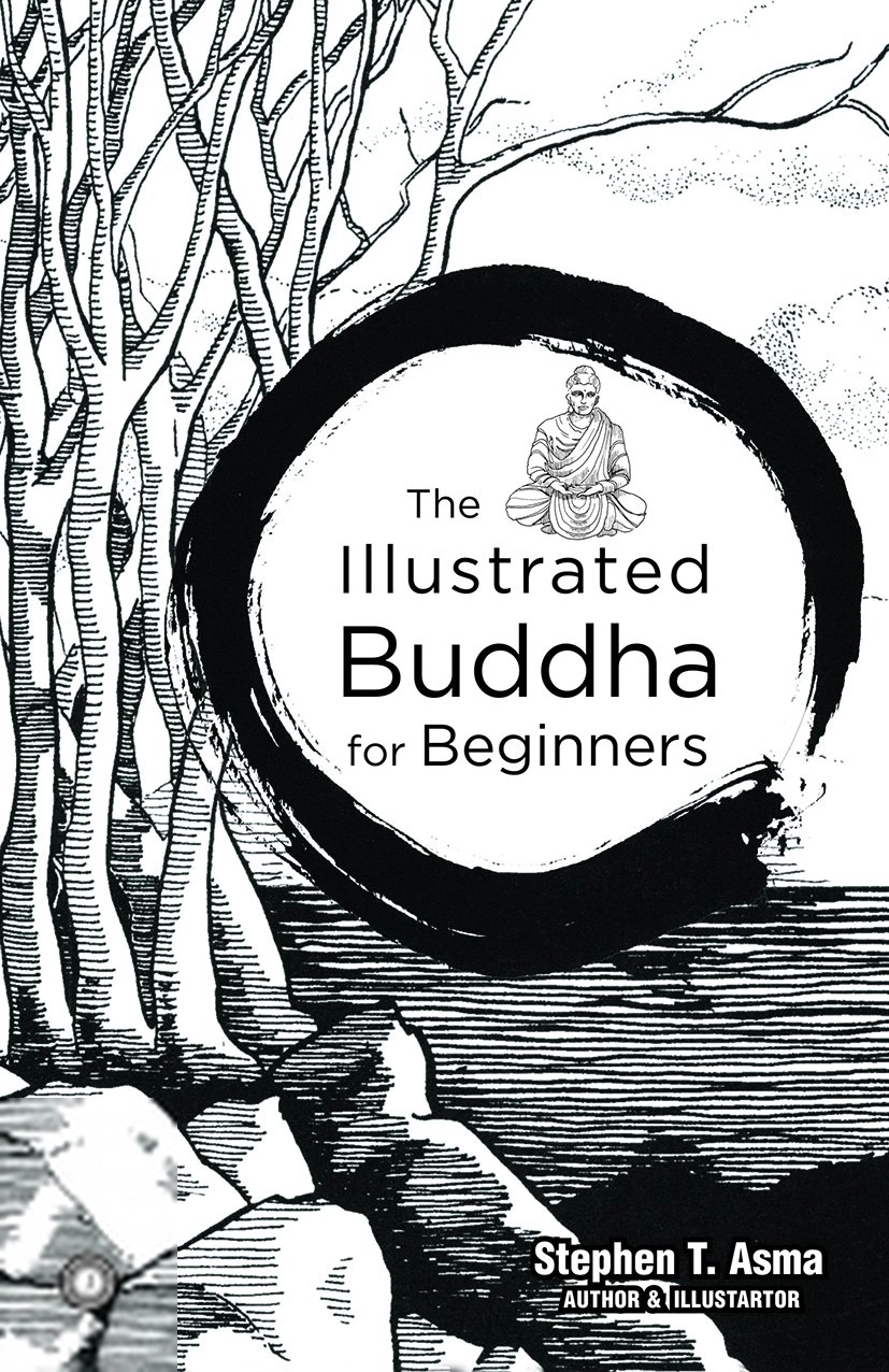 Stephen T. Asma எழுதிய The Illustrated Buddha for Beginners - Book Cover