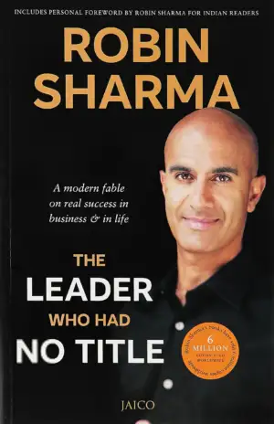 Robin Sharma எழுதிய The Leader Who Had No Title - Book Cover