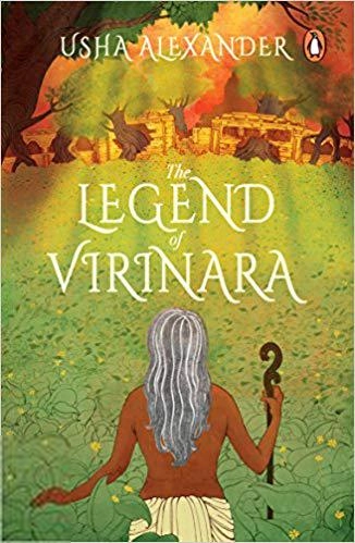 Usha Alexander எழுதிய The Legend of Virinara - Book Cover