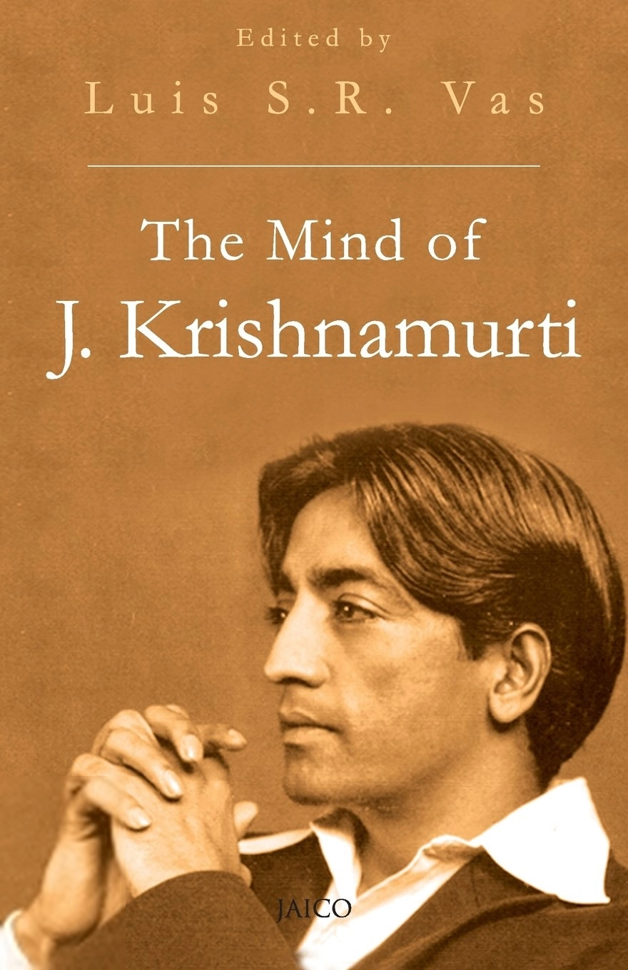 Luis S.R. Vas எழுதிய The Mind of J. Krishnamurthi - Book Cover
