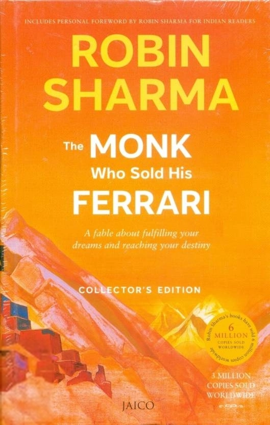 Robin Sharma எழுதிய The Monk Who Sold His Ferrari - Book Cover