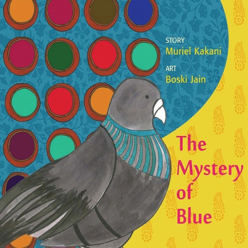 Boski Jain எழுதிய The Mystery Of Blue - Book Cover