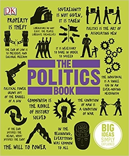 DK எழுதிய The Politics Book - Book Cover