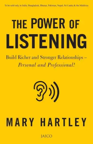 Mary Hartley எழுதிய The Power of Listening - Book Cover