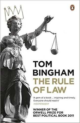 Tom Bingham எழுதிய The Rule of Law - Book Cover