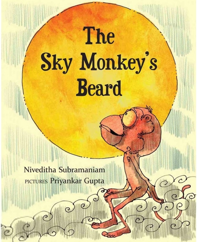 Priyankar Gupta எழுதிய The Sky Monkey's Beard - Book Cover