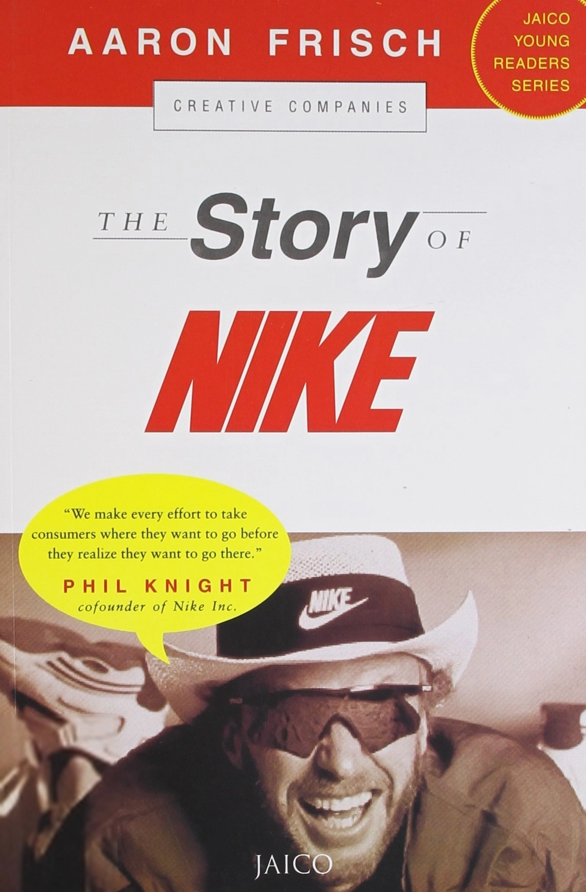 Aaron Frisch எழுதிய The Story of Nike - Book Cover