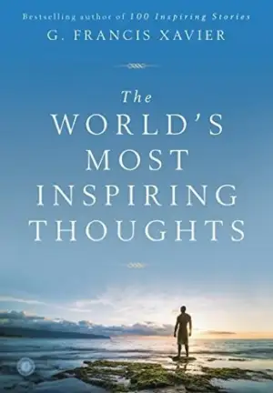 Dr. G. Francis Xavier எழுதிய The World's Most Inspiring Thoughts - Book Cover