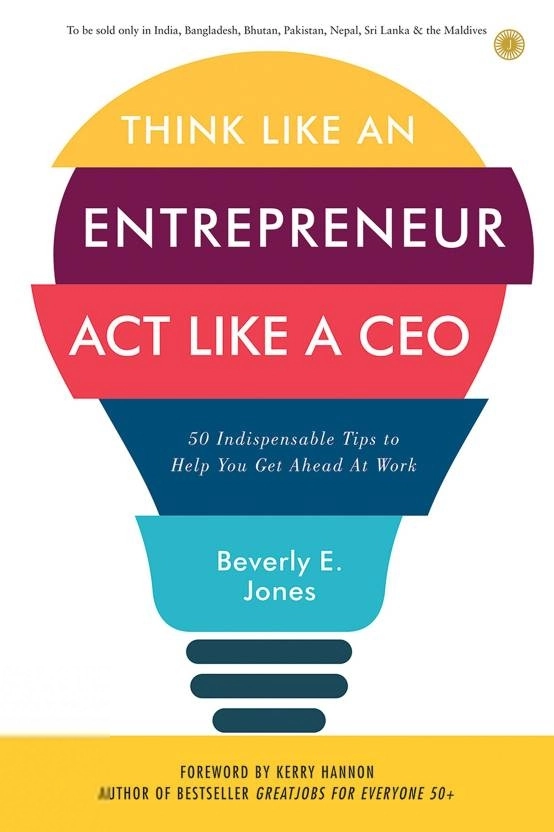 Beverly E. Jones எழுதிய Think Like an Entrepreneur, Act Like a CEO - Book Cover