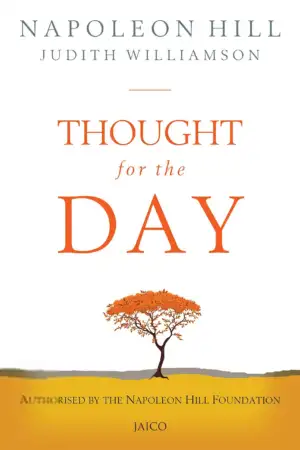 Napoleon Hill எழுதிய Thought for the Day - Book Cover