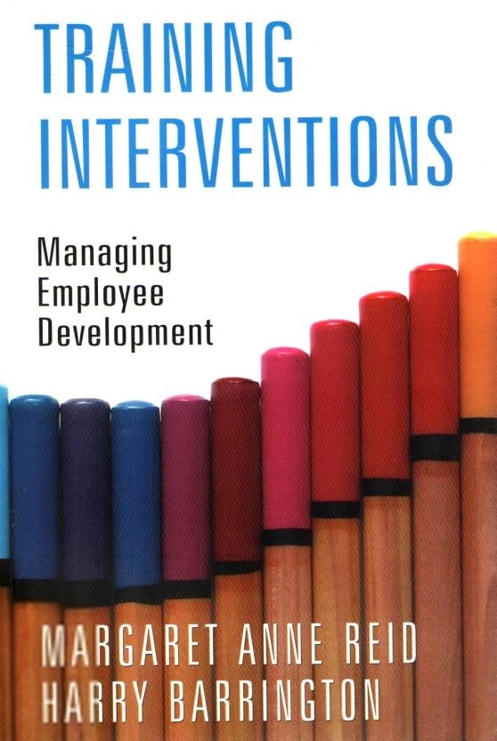 M.A. Reid, H. Barrington எழுதிய Training Interventions - Book Cover