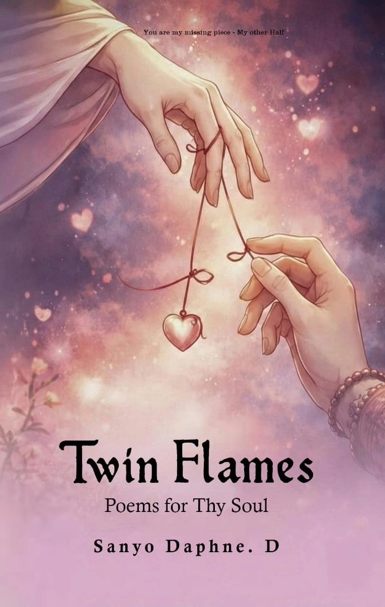 Sanyo Daphne. D எழுதிய Twin Flames - Book Cover