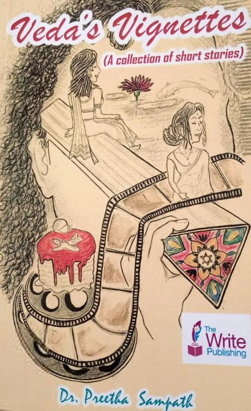 Dr. Preetha Sampath எழுதிய Veda's Vignettes - Book Cover