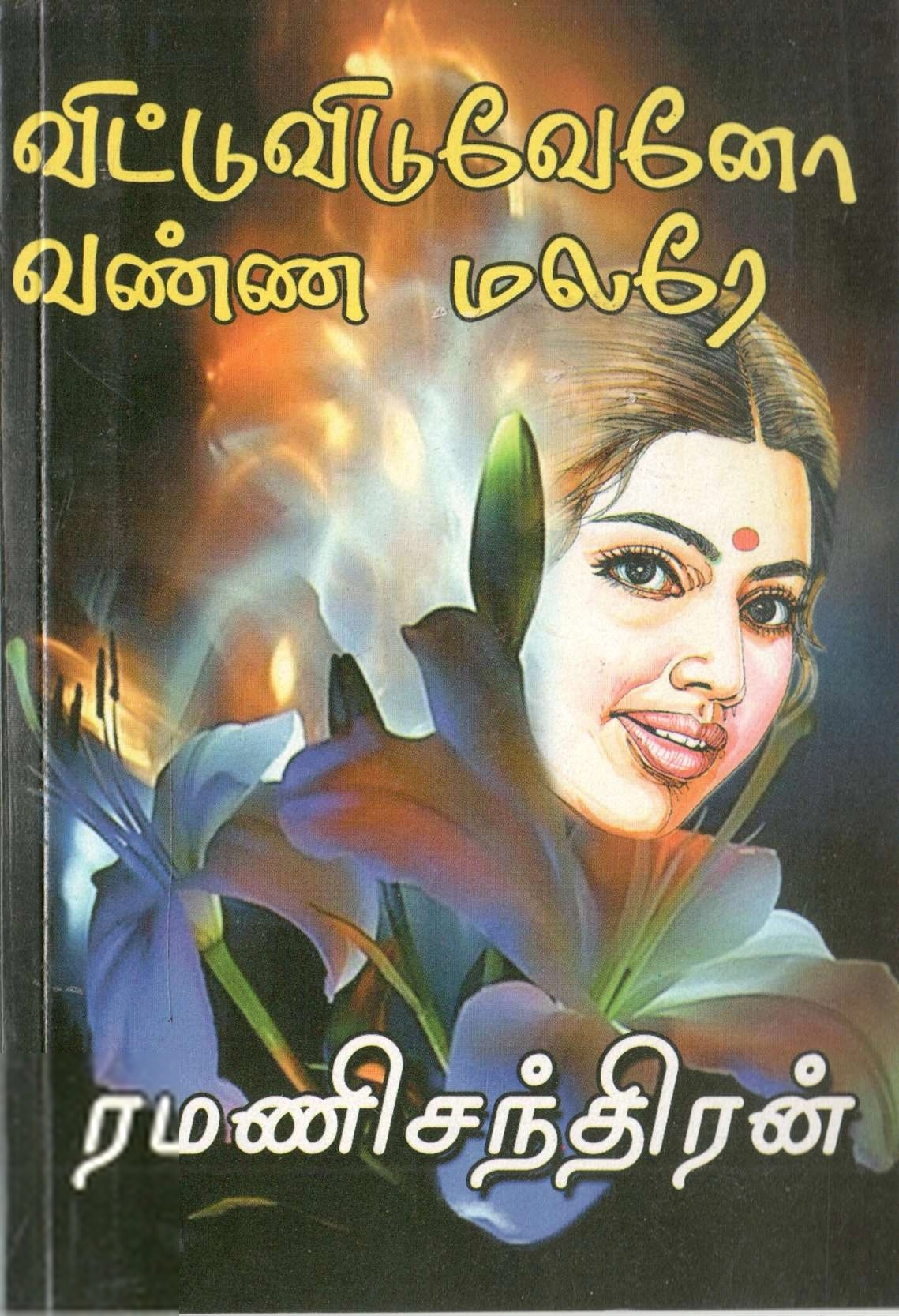 ரமணிசந்திரன் எழுதிய விட்டு விடுவேனா வண்ண மலரே - Book Cover
